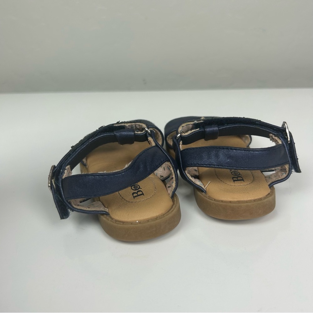 Born Sprinkles navy blue T sandal with ice cream cone toddler size 6 - Picture 11 of 16